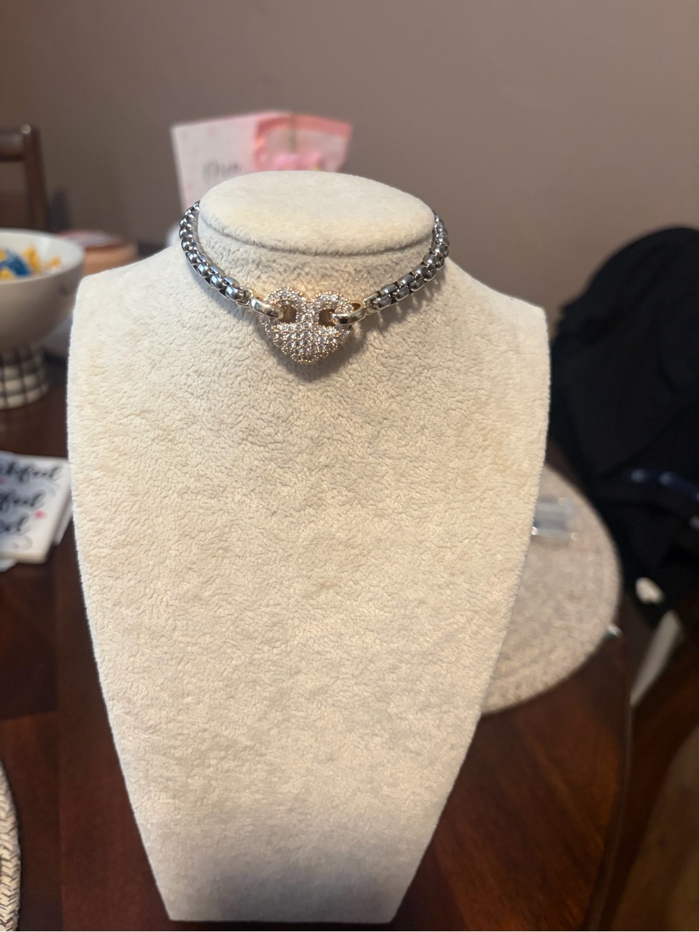 Crystal Heart Pavé Bracelet
